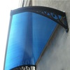 XINHAI Polycarbonate rain canopy awning for window awning shelter or door canopy