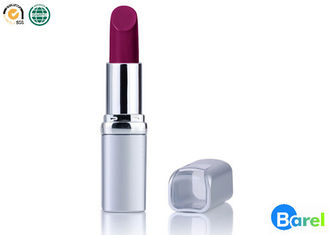 Bright Dark Purple Long Lasting Lipstick Waterproof Herbal For Lady