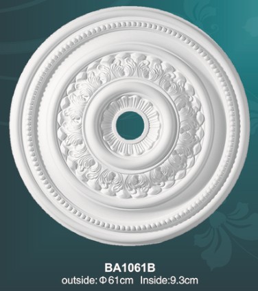 PU ceiling medallion decorative interior material