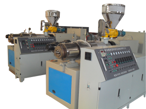 Double Screw Plastic Extruder