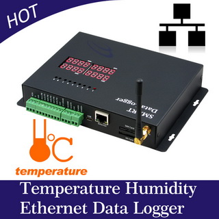 Temperature Humidity Ethernet Data Logger