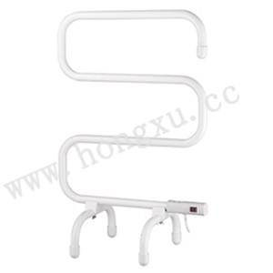 White Powder Coated Electric Towel Warmer