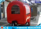 Fiberglass Colorful Mobile Kitchen Concession Trailer Food Vending Catering Trucks