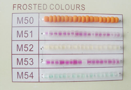 Glass Seed Bead FROSTED-ROUND-BEADS-3