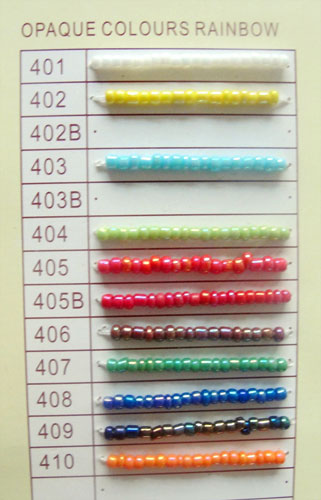 Glass Seed Bead RAINBOW-COLOR-ROUND-BEADS-1