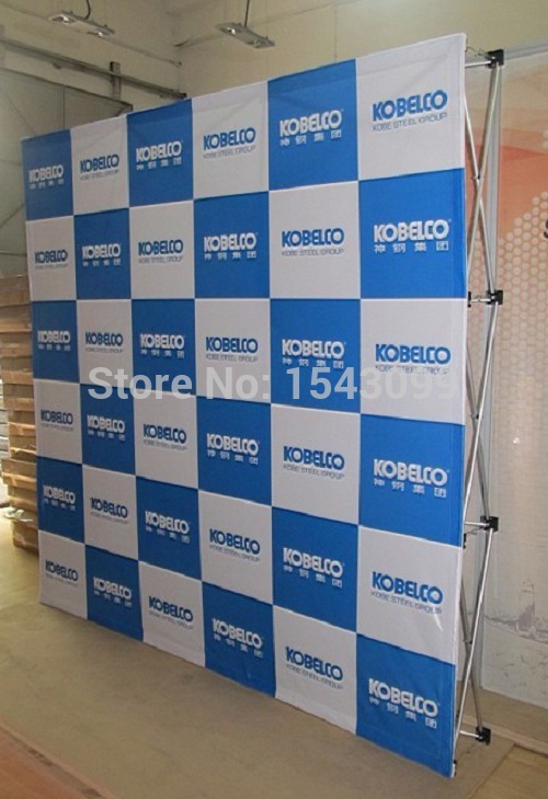 Economic fabric op up banner stand 