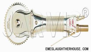 Pneumatic Cattle Skin Removed Knives