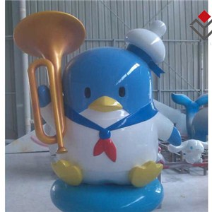 Popular Cute Animation Character Fiberglass Figures