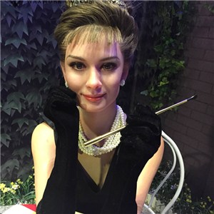 Lifesize Wax Figure Of Andrey Hepburn