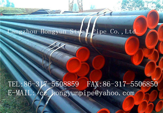 Seamless Steel Pipe by Three-Layer PE Anticorrosive Coating