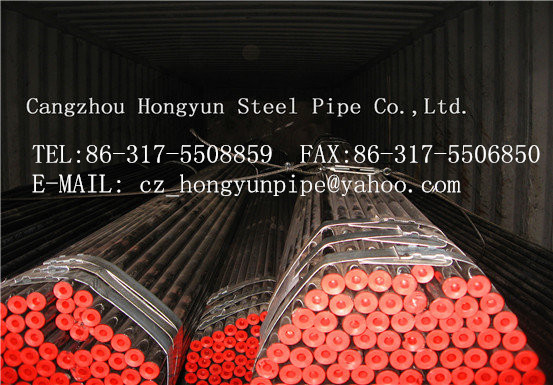 Heavy Thickness Seamless Steel Pipe with Black Painting for Machine ASTM A106 Gr. B