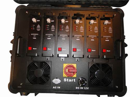 868W High Power Fully Integrated Broad Band Jamming System