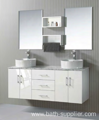 2 Mirrors and Cabinets bathroom cabinet