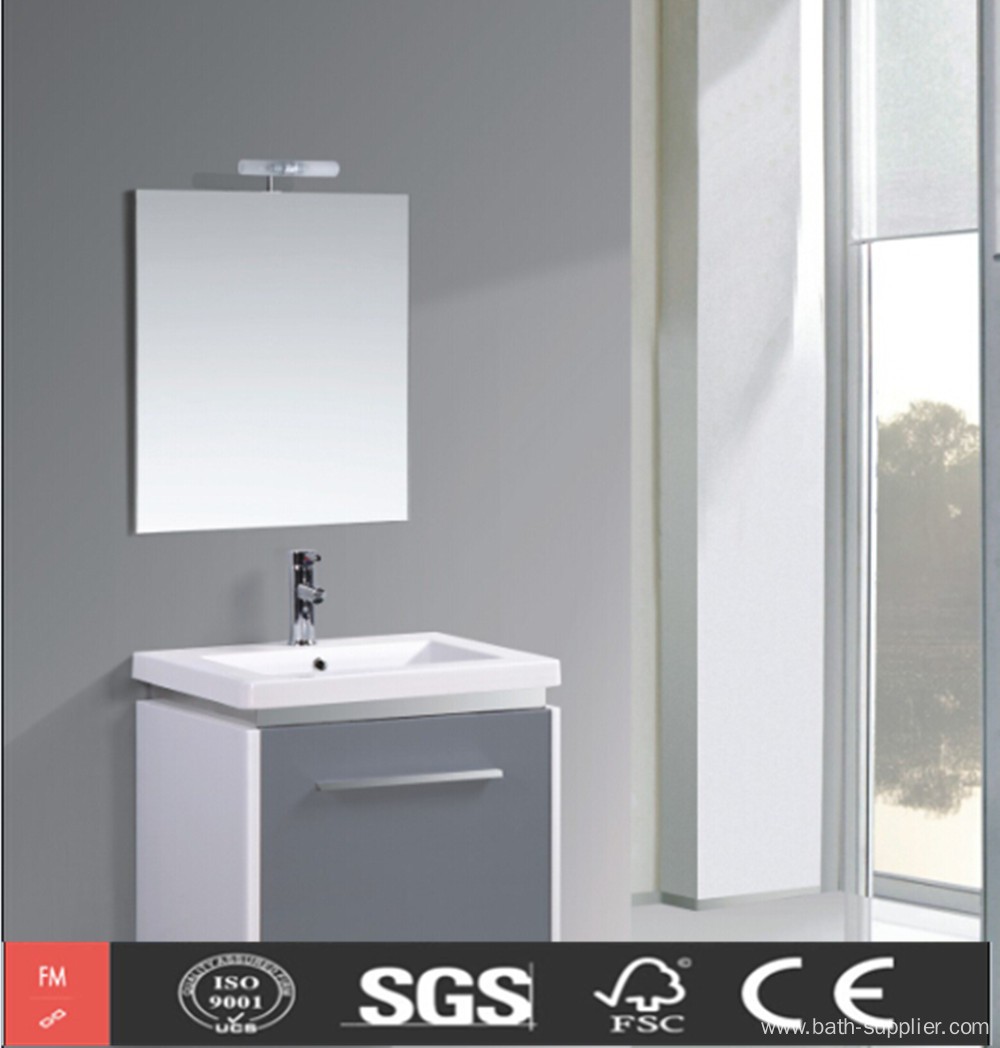 Popular MDF Wall Mounted Bathroom Vanity
