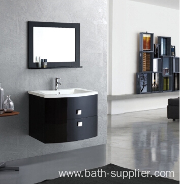 2015 Colour Black MDF Bathroom Vanity Cabinet