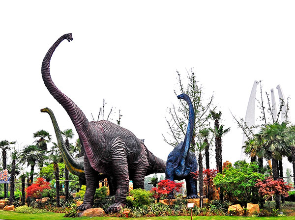New Era Funny Design Amusement Park Dinozauras