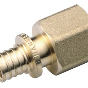 Brass Sliding Fitting Female Straight