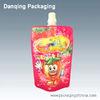 Doypack, stand up pouch with spout, juice pouch, High Quality Spouted Bag,nozzle pouch with cap