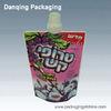 spout pouch,stand up pouch with spout, packaging drinking water,milk packaging