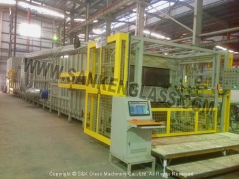 Front windscreen auto glass equipment