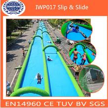 2015 hot sale 300m slip and slide for summer