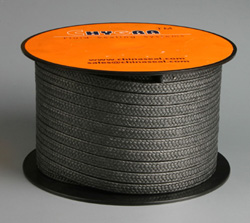 Ptfe Graphite Fiber Braided Packing