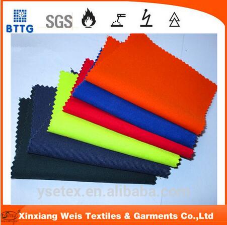 100 cotton anti-static&anti-fire fabric