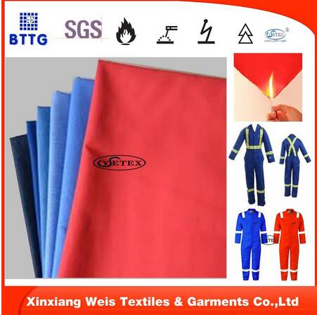 China Flame Retardant Cotton satin Fabric