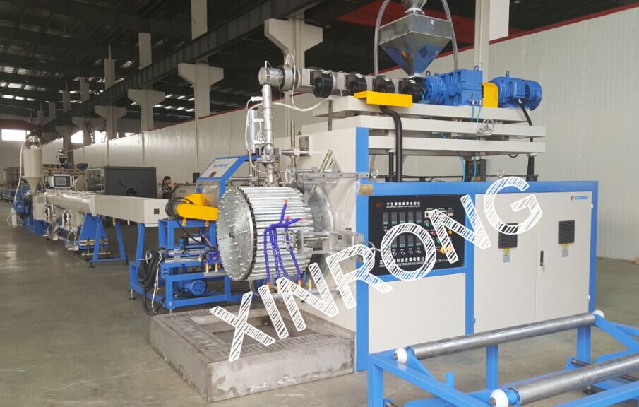 HDPE Hollow-wall Winding Pipe Extrusion Line