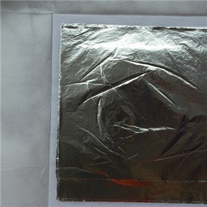 Loose Imitation Silver Leaf 16x16cms Without Interpaper