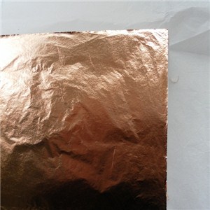 Transfer Copper Leaf 14x14cm In Book