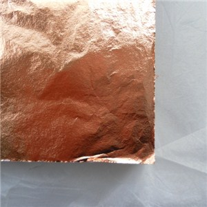 Transfer Copper Leaf 16x16cm In Book