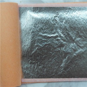 Transfer Silver Leaf 11x11cms In Book