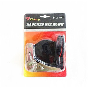 Ratchet Tie Down With Black Belt