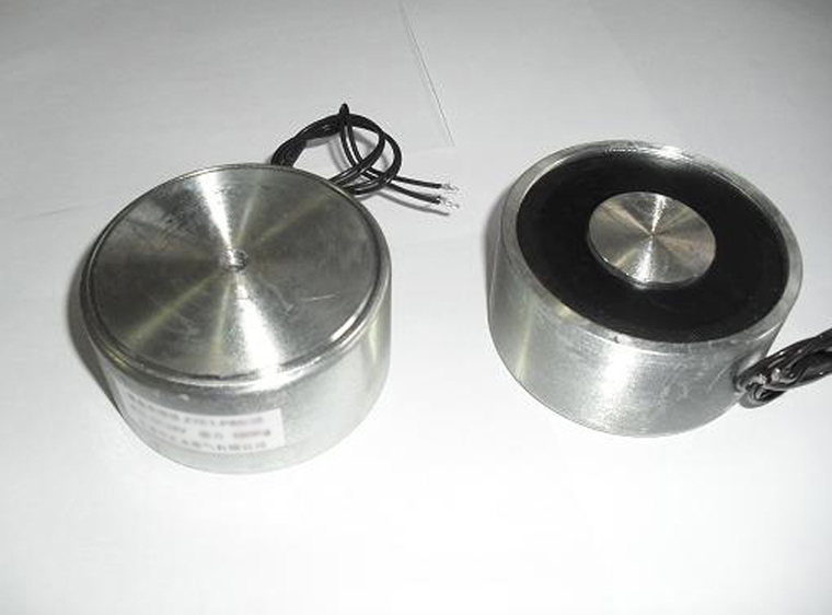 12V 24V DC Electromagnet Lift, Circular Electromagnets