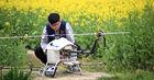 1.5 Hectare Per Refill Unmanned Aircraft Agriculture for Palm palmyra , Vanilla , Grain