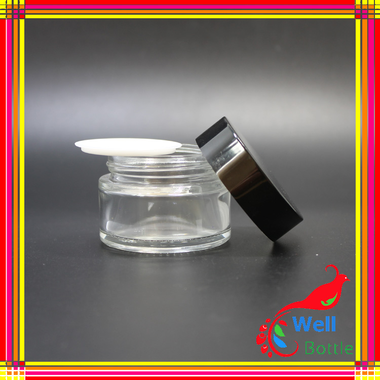 5g 10g 15g 20g 30g 50g 100g glass cosmetic jar for cream
