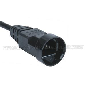 MALE WATERPROOF IEC CONNECTOR