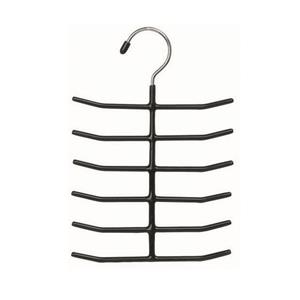Top Wardrobe Storage PVC Coated Tie Coat Hanger
