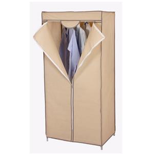 Easy Assembly Small Non Woven Canvas Wardrobe