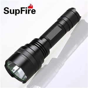 Original supfire C8 Flashlight 5 mode camping flashlight