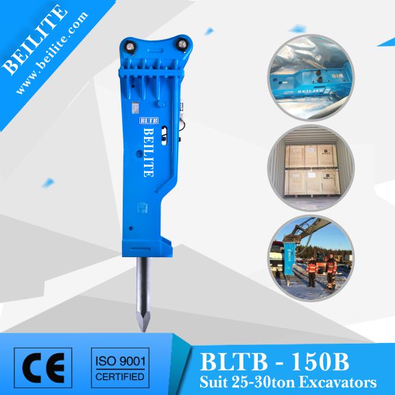hydraulic rock hammer machine concrete breaker used in 25 to 30 Ton excavator