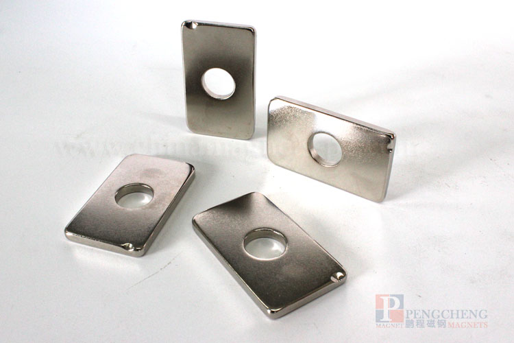 N40 Nickel Coated Neodymium Countersunk Magnet