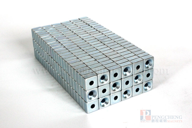 N35 Zinc Coated Neodymium Countersunk Magnet