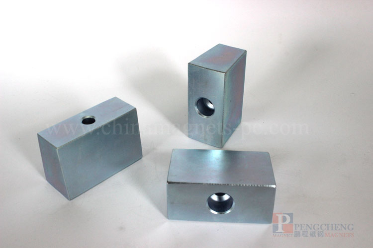 N35 Zinc Coated Neodymium Arc Magnet
