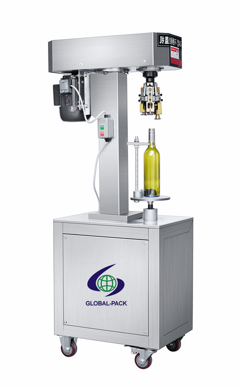 GXGB-3 Semi automatic screw cutting capping machine