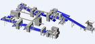 750mm width  Modular Structure Dough Laminator With Different Make-up Line
