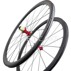Road Bike Carbon Wheels∣ 38 Depth 23 Width ∣Custom Cyclocross Wheels ∣700C Carbon Fiber Wheelset