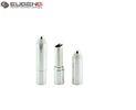 Empty Lip Balm Containers Spray Matte Black , Plastic Lipstick Tubes