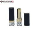 Plastic Black Empty Lipstick Containers Square 	4 Gram - 5 Gram Volume